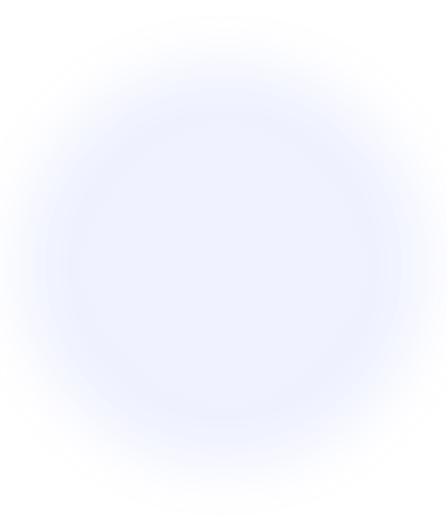 Soft blue background glow